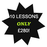 Ten driving lessons for just £250