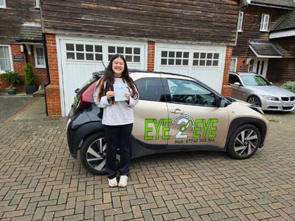 hannah from Portsmouth passed first time